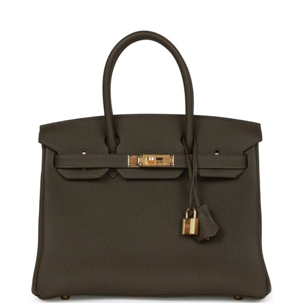 Hermès Birkin 30 Eucalyptus Togo Gold Hardware