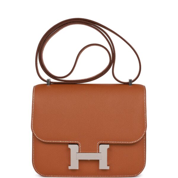 Hermès Constance 1-18 Gold Epsom Palladium Hardware